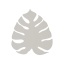5946  MONSTERA BEIGE KINKIET 3  G_9
