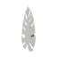 5946  MONSTERA BEIGE KINKIET 3  G_9