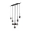6148  ESTERA BLACK  LAMPA WISZĄCA 9