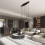 6148  ESTERA BLACK  LAMPA WISZĄCA 9