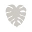 6436  MONSTERA XL BEIGE KINKIET 4  G_9