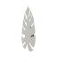 6436  MONSTERA XL BEIGE KINKIET 4  G_9