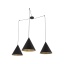 6629  CONO BLACK LAMPA WISZĄCA 3 L