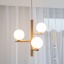 6799  ESTERA WOOD LAMPA WISZĄCA 3 PŁ