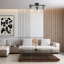 6855  ESTERA BLACK LAMPA SUFITOWA 3