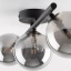 6855  ESTERA BLACK LAMPA SUFITOWA 3