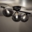 6855  ESTERA BLACK LAMPA SUFITOWA 3