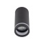 6918  JET BLACK DOWNLIGHT 1xGU10