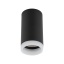 6918  JET BLACK DOWNLIGHT 1xGU10