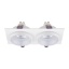 6924  JET WHITE EYE 2xGU10