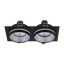 6925  JET BLACK EYE 2xGU10