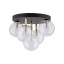 758  NILOS BLACK / GOLD LAMPA SUFITOWA 5PŁ