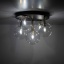 758  NILOS BLACK / GOLD LAMPA SUFITOWA 5PŁ
