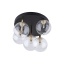 758  NILOS BLACK / GOLD LAMPA SUFITOWA 5PŁ